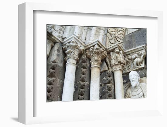 Santa Maria Maggiore Church, Tuscania, Viterbo, Latium, Italy.-Nico Tondini-Framed Photographic Print