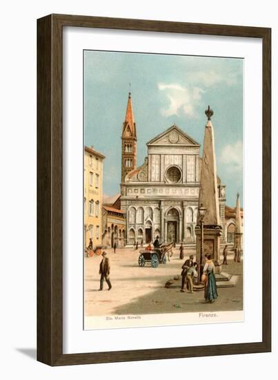 Santa Maria Novella Church, Florence, Italy-null-Framed Art Print