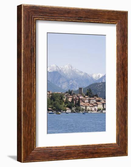 Santa Maria Rezzonico, Lake Como, Lombardy, Italy, Europe-Angelo Cavalli-Framed Photographic Print