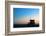 Santa Monica Beach Safeguard Tower at Sunset in Los Angeles-Songquan Deng-Framed Photographic Print