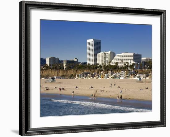 Santa Monica Beach, Santa Monica, California, United States of America, North America-Richard Cummins-Framed Photographic Print