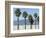 Santa Monica Beach, Santa Monica, California, USA-Ethel Davies-Framed Photographic Print