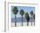 Santa Monica Beach, Santa Monica, California, USA-Ethel Davies-Framed Photographic Print