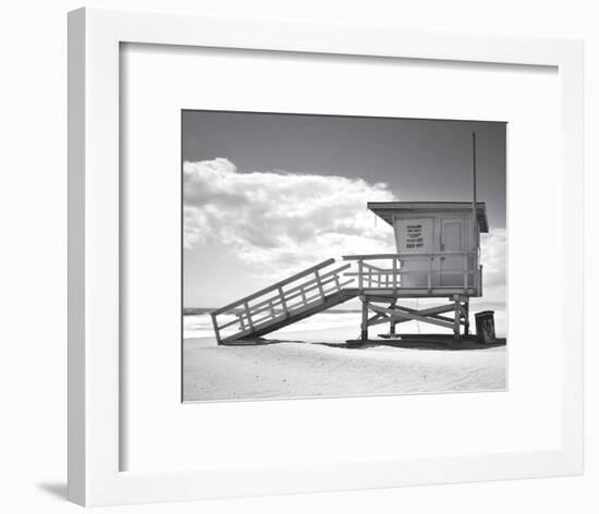Santa Monica Beach-null-Framed Art Print