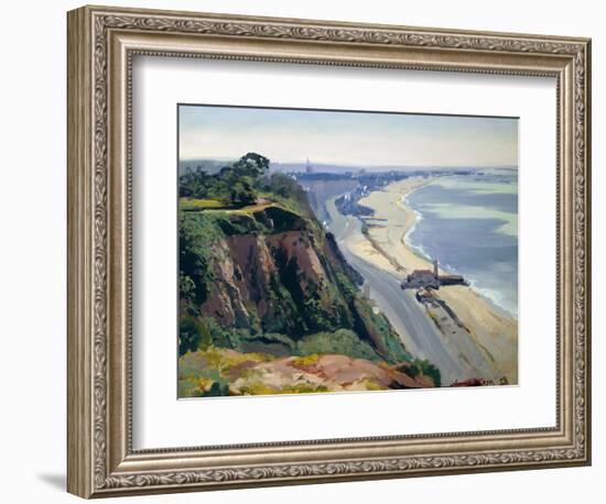 Santa Monica from Above the Palisades-Emil Kosa, Sr-Framed Art Print