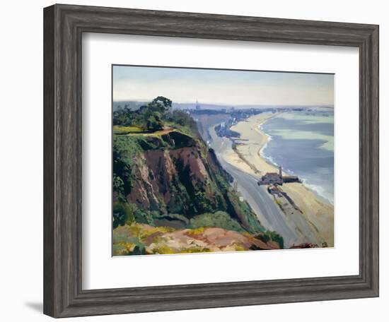 Santa Monica from Above the Palisades-Emil Kosa, Sr-Framed Art Print