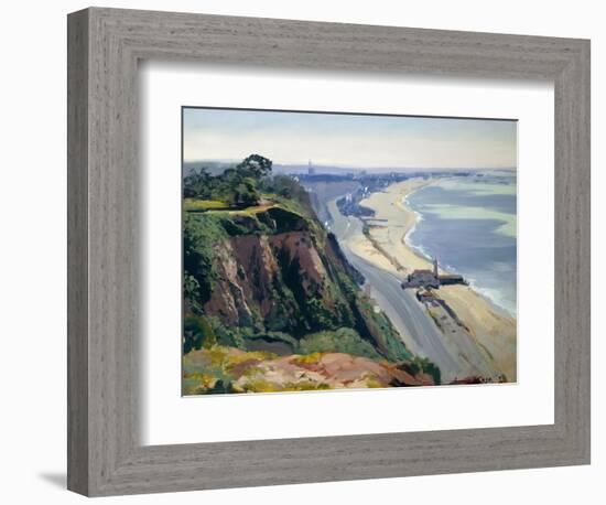 Santa Monica from Above the Palisades-Emil Kosa, Sr-Framed Art Print