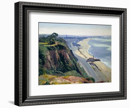 Santa Monica from Above the Palisades-Emil Kosa, Sr-Framed Art Print