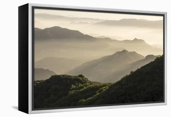 Santa Monica Mountains National Recreation Area, California-Rob Sheppard-Framed Premier Image Canvas