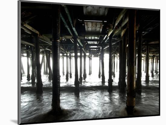 Santa Monica Pier 2-John Gusky-Mounted Photographic Print