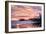 Santa Monica Pier at Sunset-Markus Bleichner-Framed Art Print