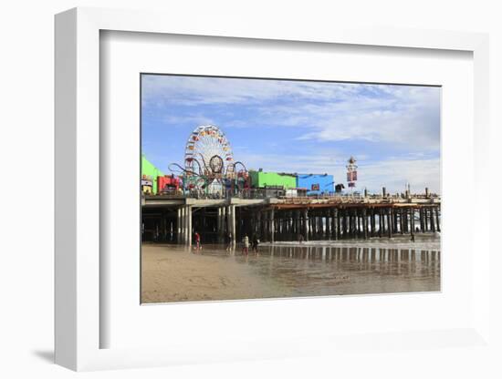 Santa Monica Pier, Pacific Park, Santa Monica, Los Angeles, California, Usa-Wendy Connett-Framed Photographic Print