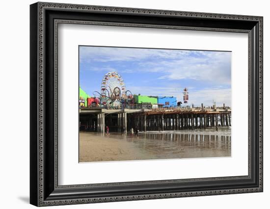 Santa Monica Pier, Pacific Park, Santa Monica, Los Angeles, California, Usa-Wendy Connett-Framed Photographic Print