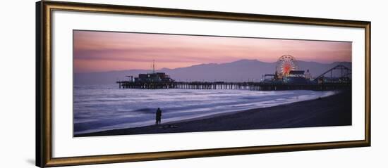 Santa Monica Pier Santa Monica, CA-null-Framed Photographic Print