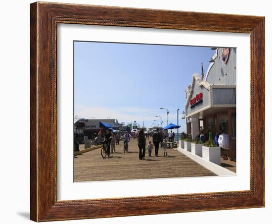 Santa Monica Pier, Santa Monica, Los Angeles, California, United States of America, North America-Wendy Connett-Framed Photographic Print