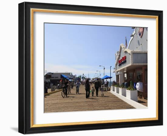 Santa Monica Pier, Santa Monica, Los Angeles, California, United States of America, North America-Wendy Connett-Framed Photographic Print