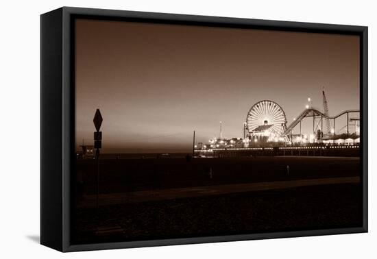 Santa Monica Pier-CelsoDiniz-Framed Premier Image Canvas