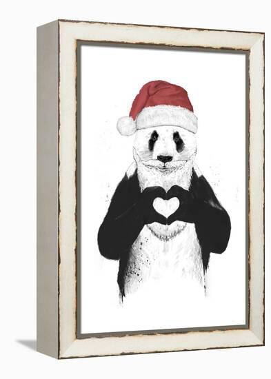 Santa Panda-Balazs Solti-Framed Premier Image Canvas