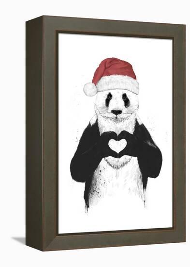 Santa Panda-Balazs Solti-Framed Premier Image Canvas