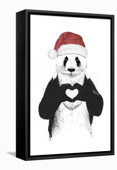 Santa Panda-Balazs Solti-Framed Premier Image Canvas