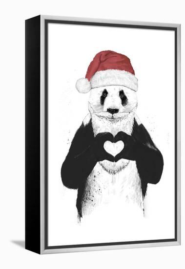 Santa Panda-Balazs Solti-Framed Premier Image Canvas