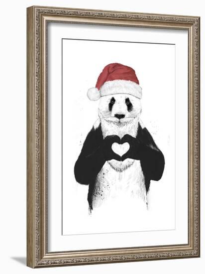 Santa Panda-Balazs Solti-Framed Giclee Print