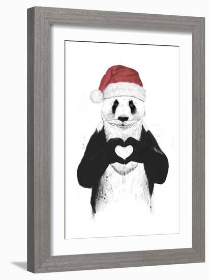 Santa Panda-Balazs Solti-Framed Giclee Print