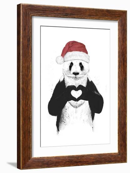 Santa Panda-Balazs Solti-Framed Giclee Print