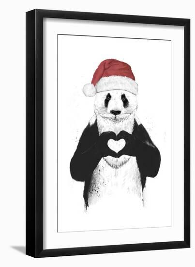 Santa Panda-Balazs Solti-Framed Giclee Print