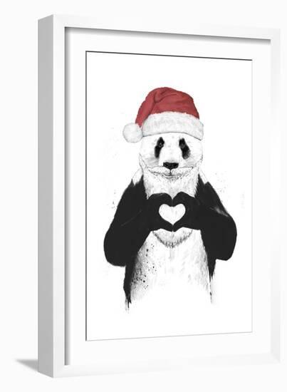 Santa Panda-Balazs Solti-Framed Giclee Print