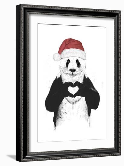 Santa Panda-Balazs Solti-Framed Giclee Print