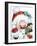 Santa, Penguin And Polar Bear-MAKIKO-Framed Giclee Print