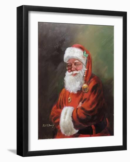 Santa Portrait-R.J. McDonald-Framed Giclee Print