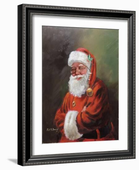 Santa Portrait-R.J. McDonald-Framed Giclee Print