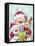 Santa, Reindeer And Snowman-MAKIKO-Framed Premier Image Canvas