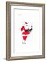 Santa Robin-Falconry-George Adamson-Framed Giclee Print
