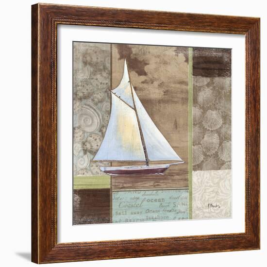 Santa Rosa Boat II-Paul Brent-Framed Art Print