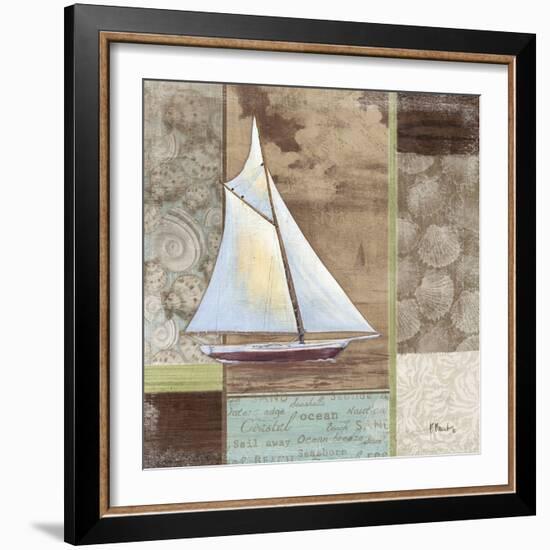 Santa Rosa Boat II-Paul Brent-Framed Art Print