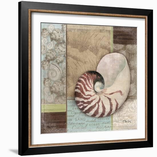 Santa Rosa Shell II-Paul Brent-Framed Art Print