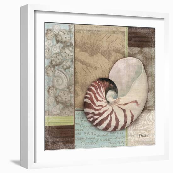 Santa Rosa Shell II-Paul Brent-Framed Art Print