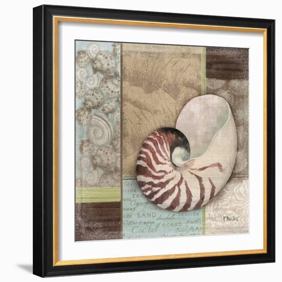 Santa Rosa Shell II-Paul Brent-Framed Art Print