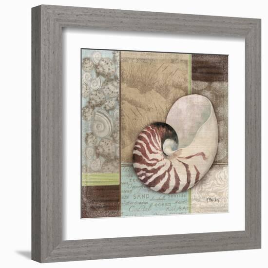 Santa Rosa Shell II-Paul Brent-Framed Art Print