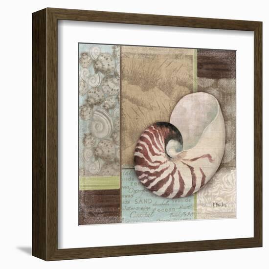 Santa Rosa Shell II-Paul Brent-Framed Art Print