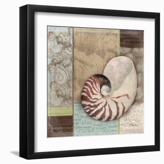 Santa Rosa Shell II-Paul Brent-Framed Art Print