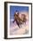 Santa's Big Ride-Jack Sorenson-Framed Art Print