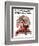 "Santa's Expenses" Saturday Evening Post Cover, December 4,1920-Norman Rockwell-Framed Giclee Print