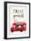 Santa's Foodtruck Collection B-Victoria Borges-Framed Art Print