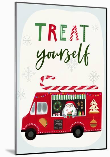 Santa's Foodtruck Collection B-Victoria Borges-Mounted Art Print