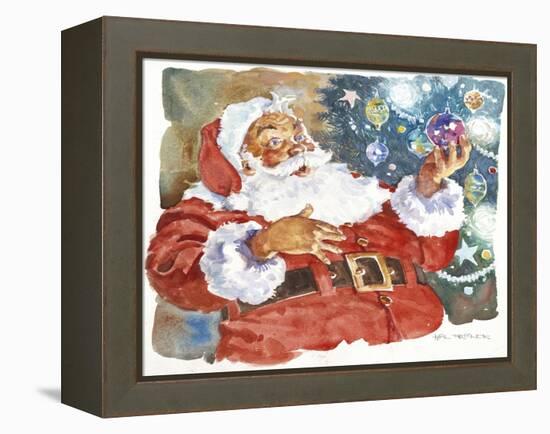 Santa's Glow-Hal Frenck-Framed Premier Image Canvas