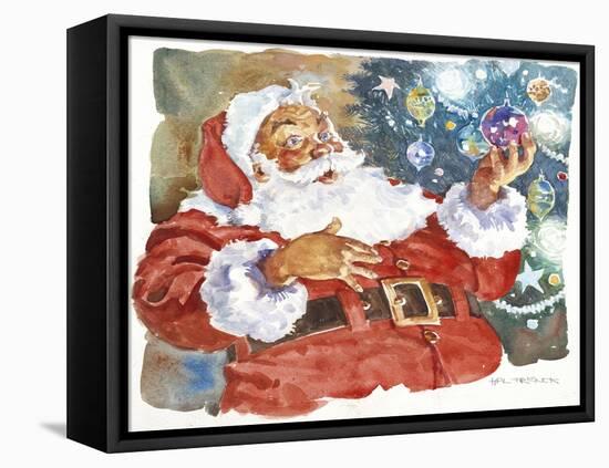 Santa's Glow-Hal Frenck-Framed Premier Image Canvas